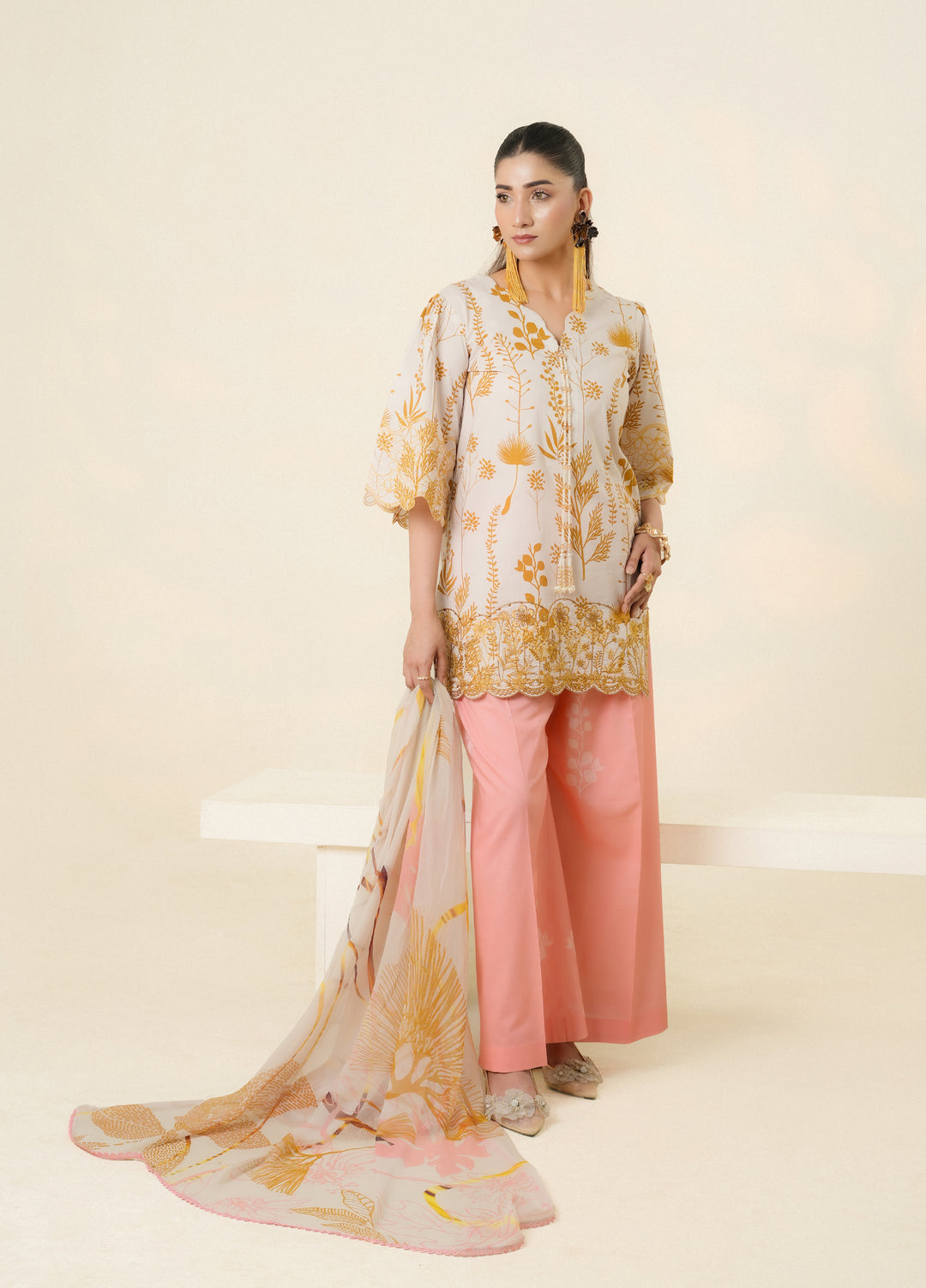Zar e Jahan by Huma Gul Unstitched Printed Lawn 3 Piece Suit AYRAHG-903 - Casual Collection
