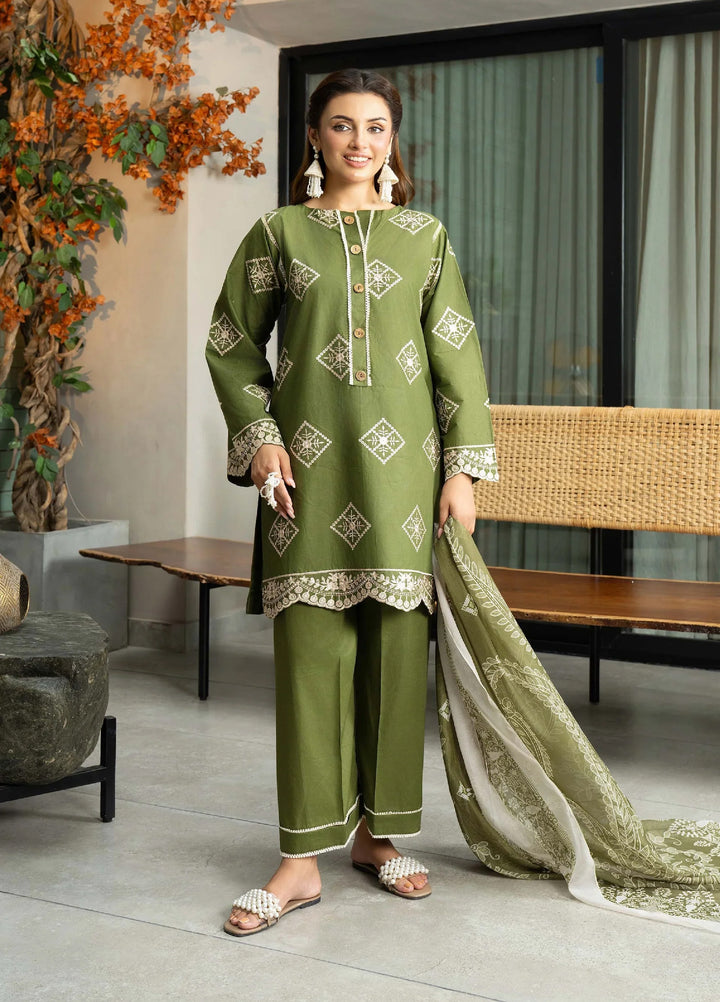 Solid Story by Panache Pret Solids Lawn 3 Piece Vana