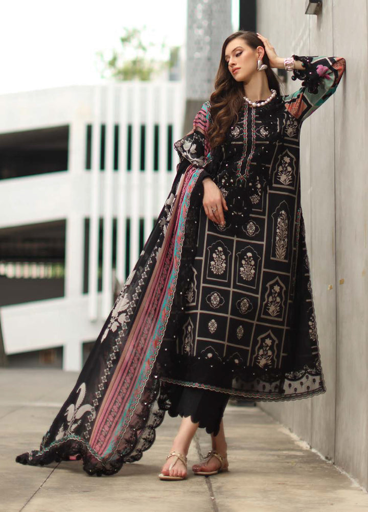 Combination by Charizma Unstitched Embroidered Lawn 3 Piece Suit CHR26UCL CC6-21 - Festive Collection