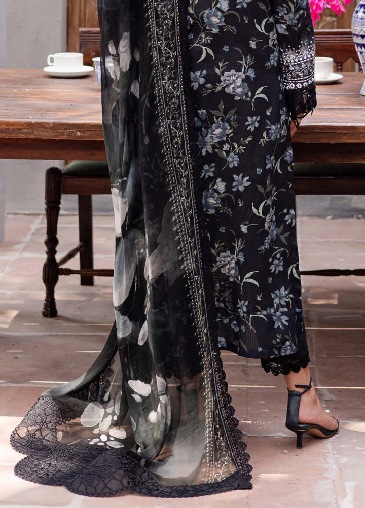 Bloom by Nureh Unstitched Embroidered Lawn 3 Piece Suit NU26UBL BL-11 - Festive Collection