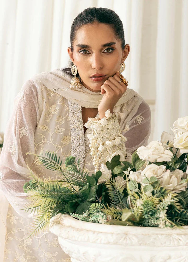 Signature by Salitex Embroidered Chiffon Suits Unstitched 3 Piece SUNS7CH031UT - Summer Collection