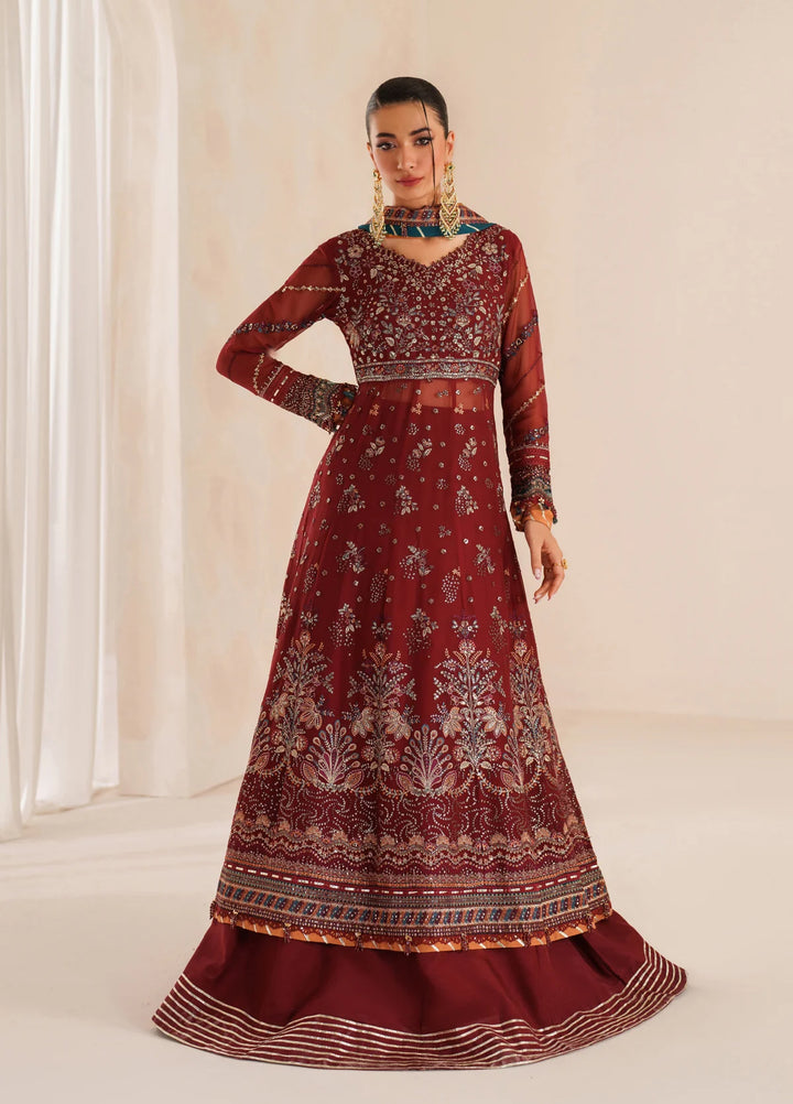 Xenia Formal Unstitched Luxury Chiffon Suits 3 Piece XE25FL Fariyn - Formals Collection