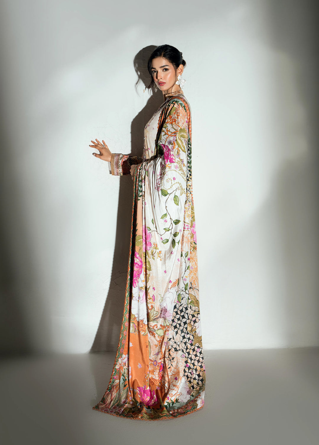 Monarque en Silk by Sahane Hand work Silk 3 Piece Suit CT-37003-Montclair - Festive Collection