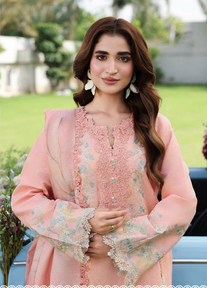 Florence by Rang Rasiya Unstitched Embroidered Lawn 3 Piece Suit RR26ULF Laleh - Festive Collection