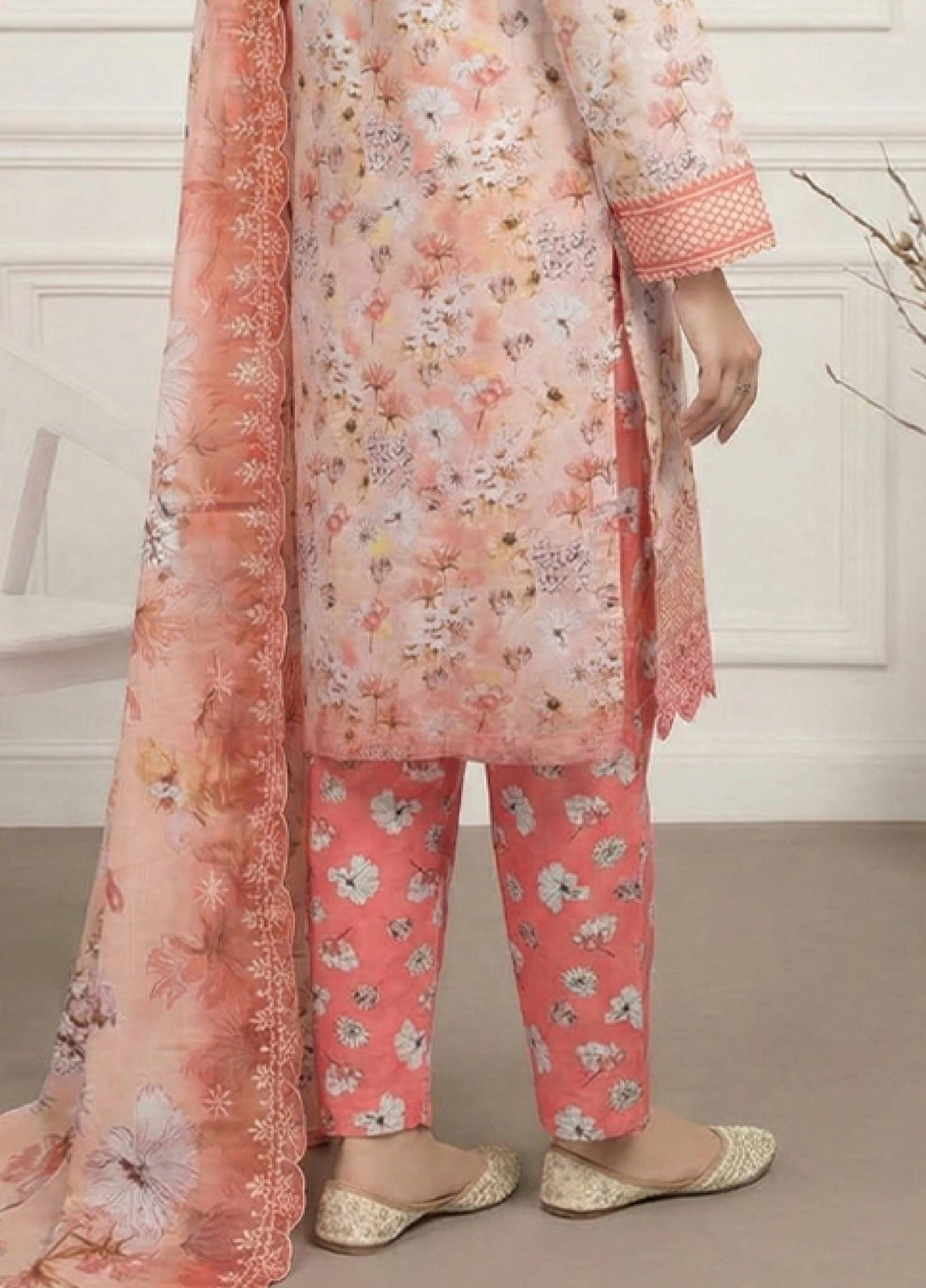 Anmol by Ishq e Rang RTW Embroidered Lawn 3 Piece Suit IR26RA Mira AA-6 - Casual Collection