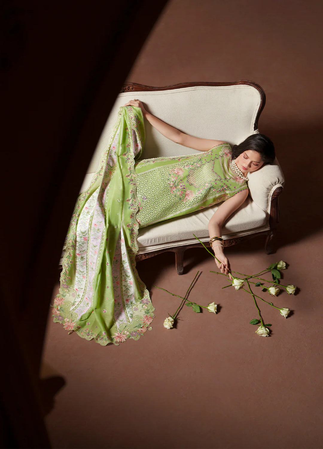 Mashriq by Bin Ilyas Unstitched Embroidered Lawn 3 Piece Suit BI26UML D112A - Festive Collection