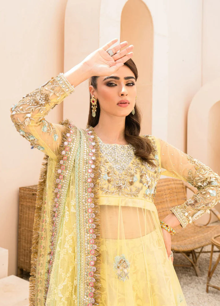 Luxe By Hues Atelier Women Pret 3 Piece Hennah - Formals Collection