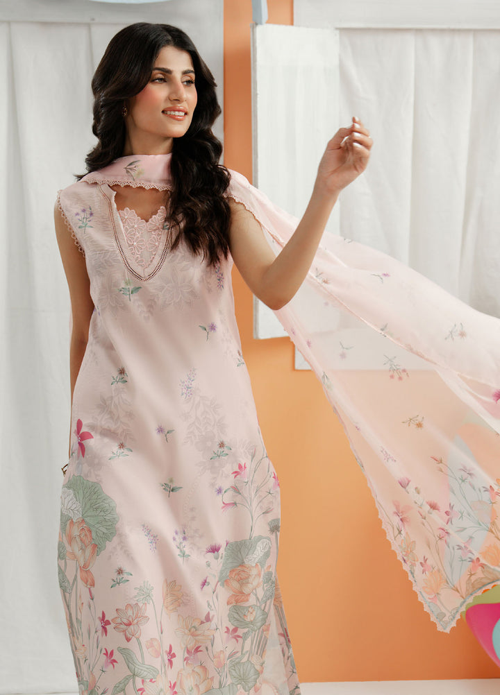 Sundaze by Zarposh Unstitched Printed Lawn 3 Piece Suit ZR26USL MYSA - Festive Collection