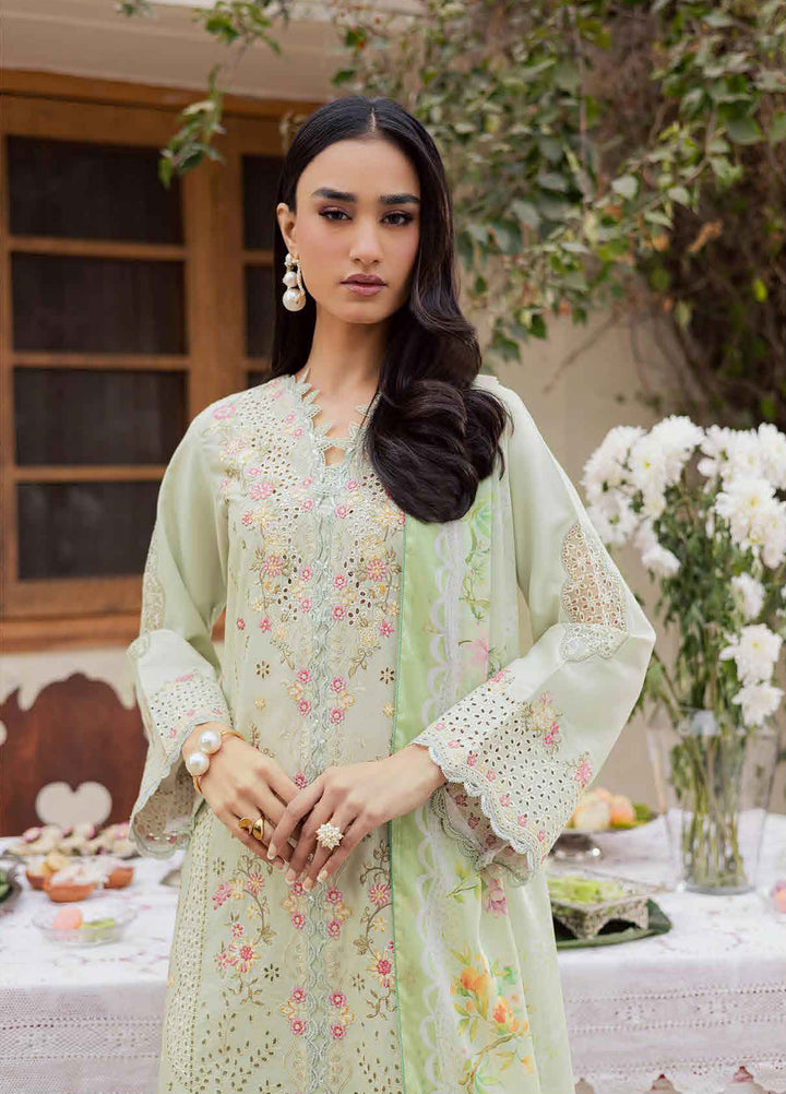 Selene by RajBari Unstitched Embroidered Lawn 3 Piece Suit RB26USL Elina - Festive Collection