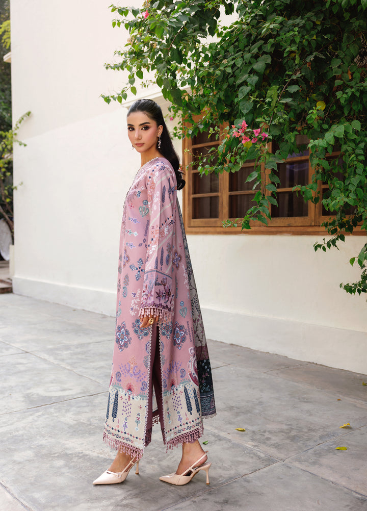 Zync by Florent Whispers Unstitched Embroidered Modal 3 Piece FL25WW FL-5A - Winter Collection