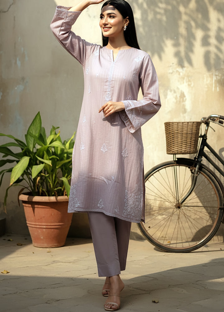 Lakhany Women Ready To Wear Embroidered 2 Piece Cambric LG-UB-0191-W-EMB-2P - Winter Collection