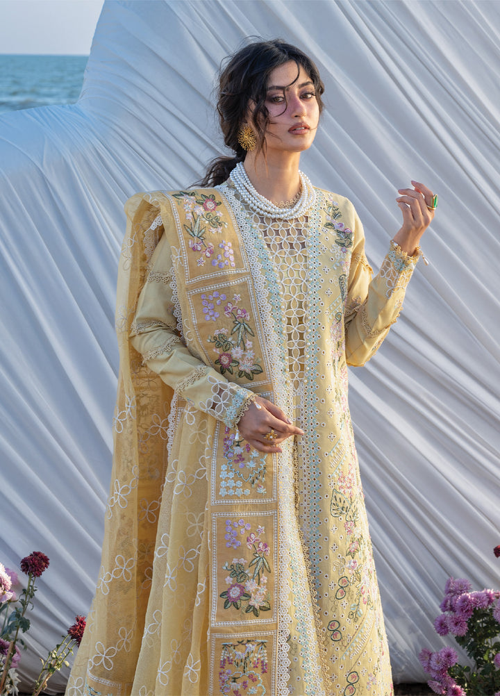 Sirene by Mahnur Unstitched Embroidered Lawn 3 Piece Suit MN26USL S-02 - Summer Collection