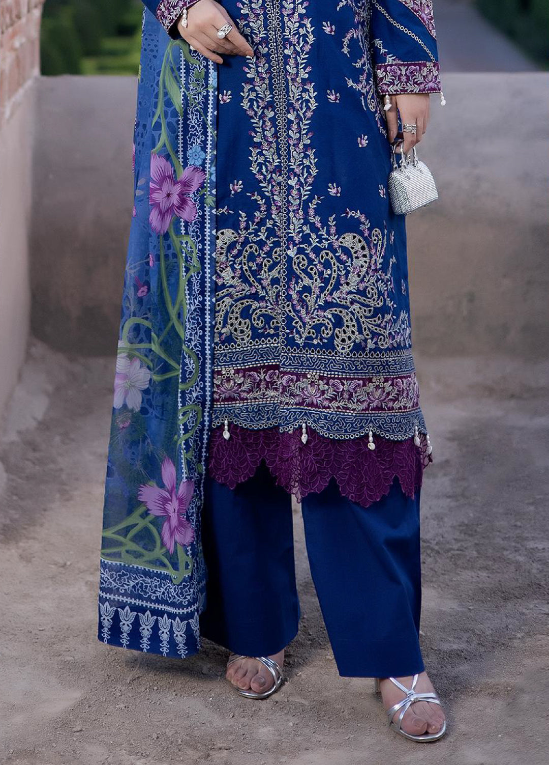 Inara by Javairia Women RTW Embroidered Lawn 3 Piece Suit IN26PJF Jorbagh - Festive Collection