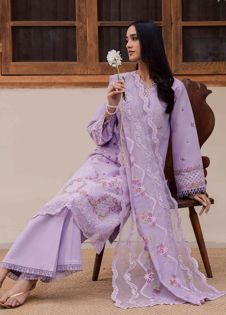 Selene by RajBari Unstitched Embroidered Lawn 3 Piece Suit RB26USL Nova - Festive Collection