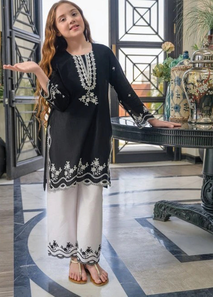 Fresh Birds Kids RTW Embroidered Lawn 2 Piece Suit Elira-FB-12 - Casual Collection