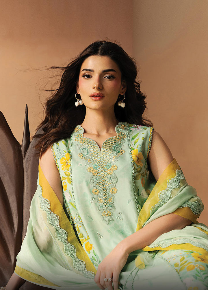 Haze A Prints by Afrozeh Unstitched Printed Lawn 3 Piece Suit AF26UAP Lumina FWU-114 - Summer Collection