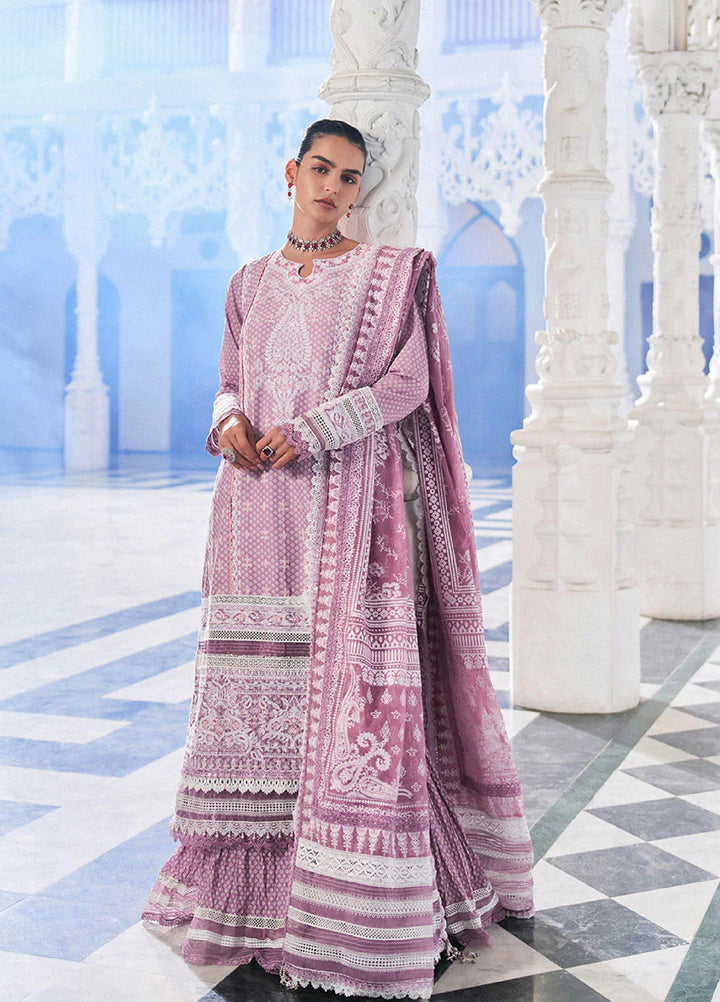 Sobia Nazir Unstitched Embroidered Luxury Lawn 3 Piece Suit SN26ULE D-11 B - Eid Collection