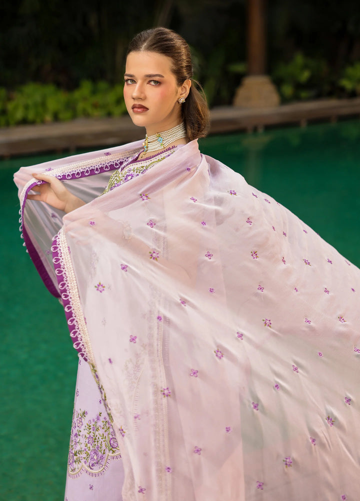 Shanaya by Mahnur Unstitched Embroidered Lawn 3 Piece Suit MN26USL SH-07 - Summer Collection