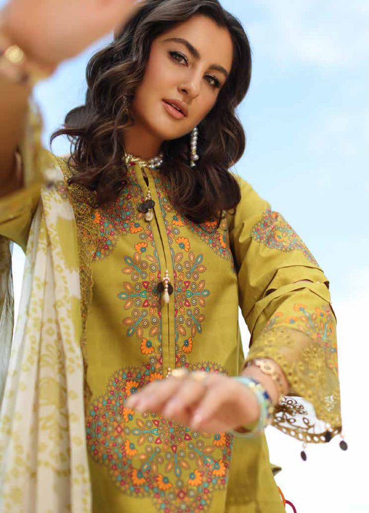 Aniiq by Charizma Unstitched Embroidered Lawn 3 Piece Suit CHR26UAL AN6-01 - Summer Collection