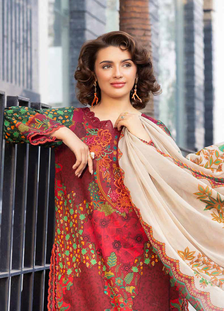 Aniiq by Charizma Unstitched Embroidered Lawn 3 Piece Suit CHR26UAL AN6-06 - Summer Collection