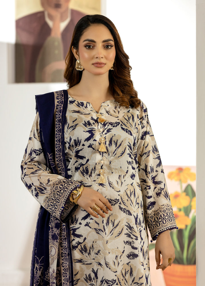 Salina by Regalia Textiles Unstitched Digital Printed Lawn 3 Piece Suit RG26SUVIII D-2 - Summer Collection