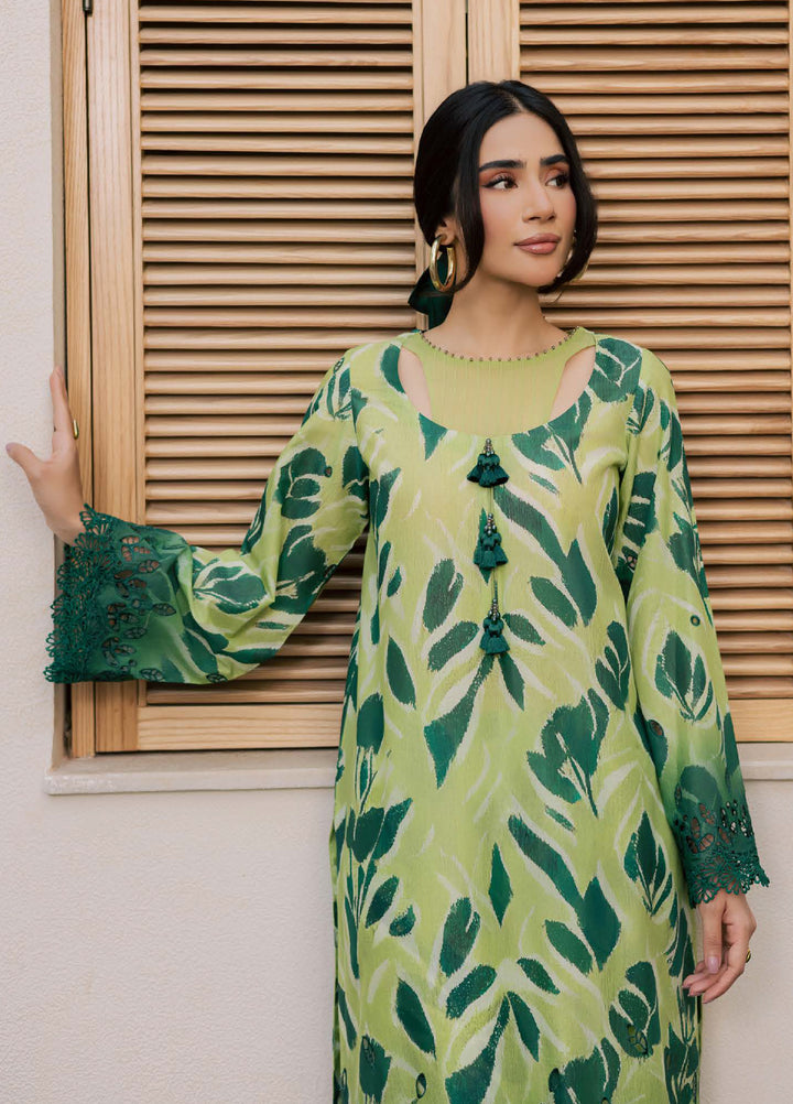 Ballerina by Nureh Unstitched Chikankari Embroidered Lawn 2 Piece Suit NU26UBCL NU2-205 - Summer Collection