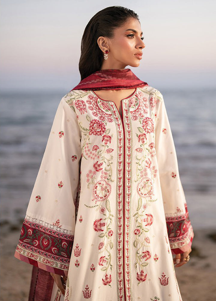 Layana by Xenia Formals Unstitched Embroidered Lawn 3 Piece Suit XE26ULL D-1 Rasa - Summer Collection