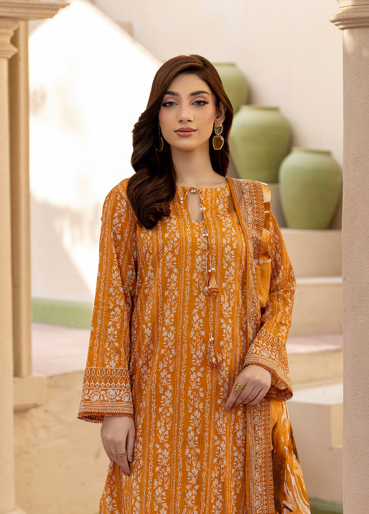 Salina by Regalia Textile Unstitched Printed Lawn 3 Piece Suit RG26PUS D-9 - Summer Collection