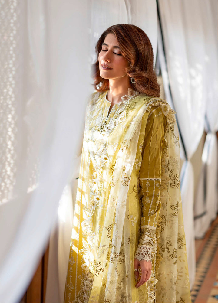 Astoria by Mushq Unstitched Embroidered Lawn 3 Piece Suit MQ26UAL 304-Evadne - Festive Collection