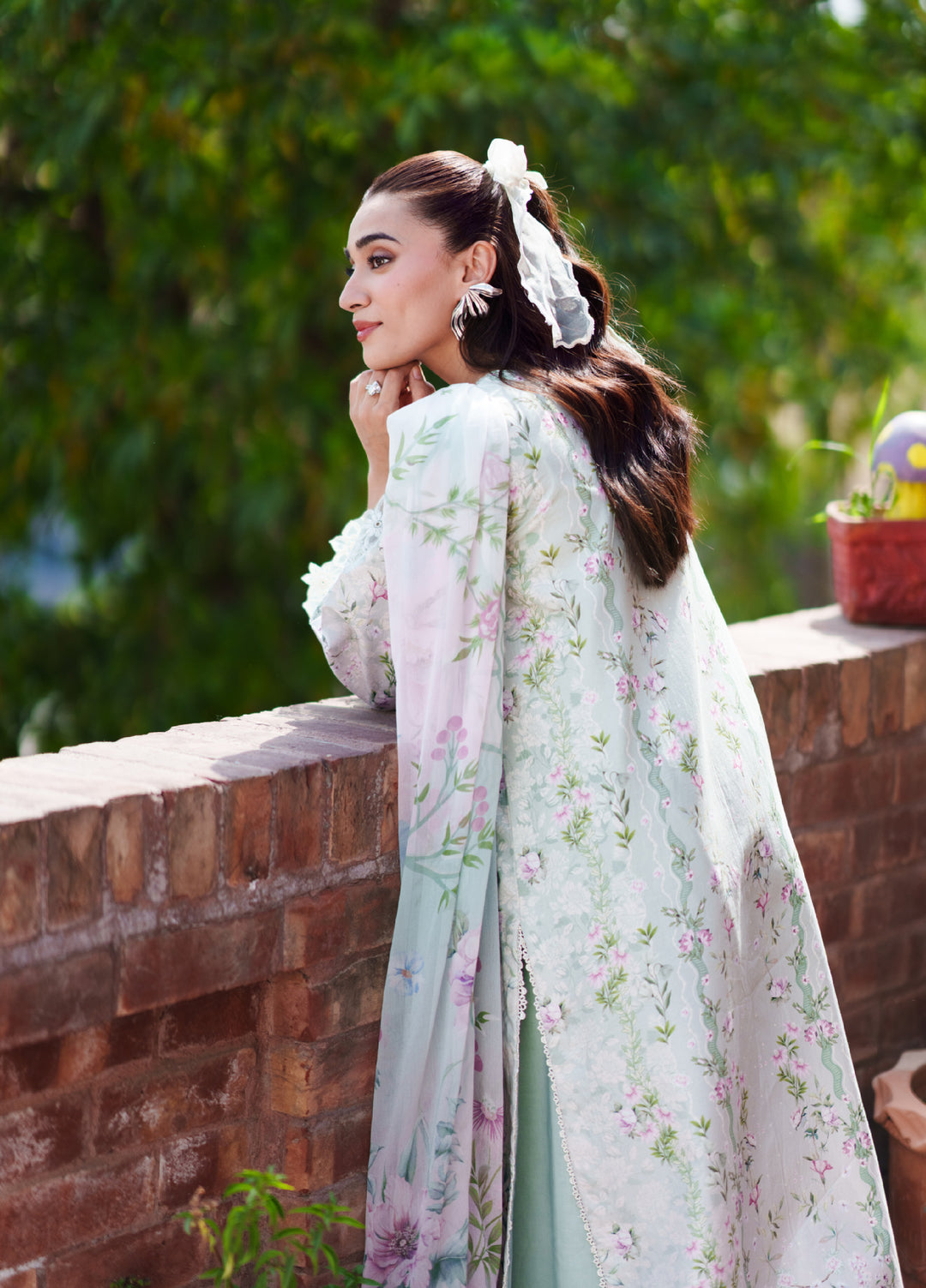 Summer Lines by Neeshay Unstitched Printed Lawn 3 Piece Suit NSH26ULS AVELINE - Eid Collection