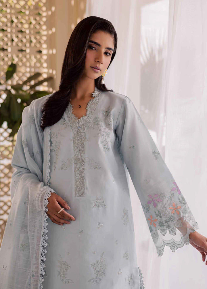 Selene by RajBari Unstitched Embroidered Lawn 3 Piece Suit RB26USL Zeen - Festive Collection