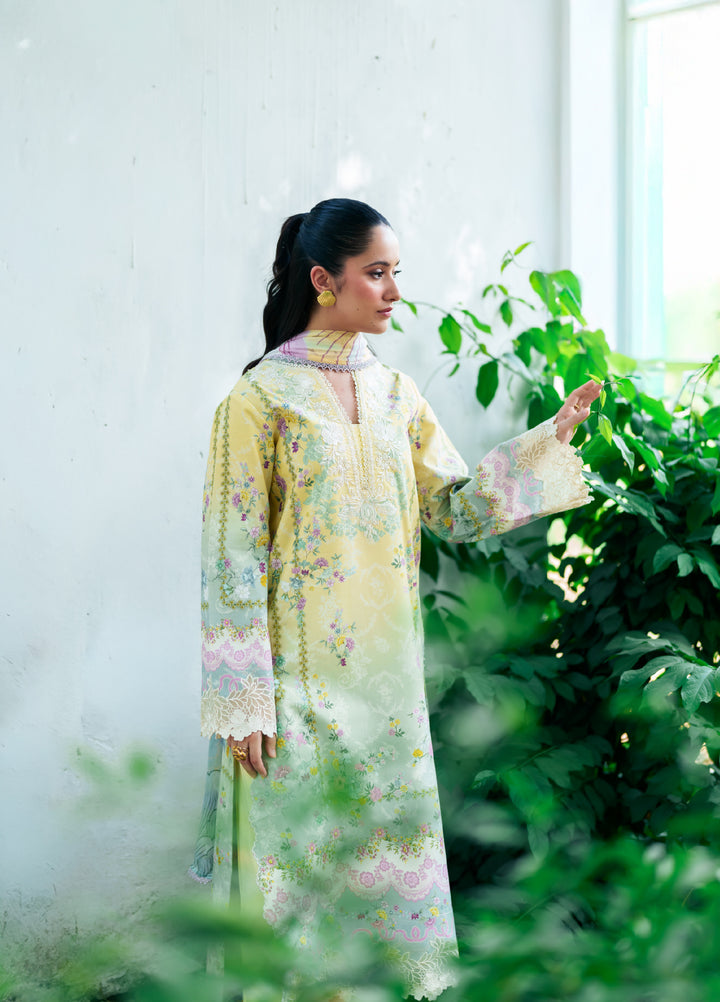 Summer Lines by Neeshay Unstitched Printed Lawn 3 Piece Suit NSH26ULS Virella - Eid Collection