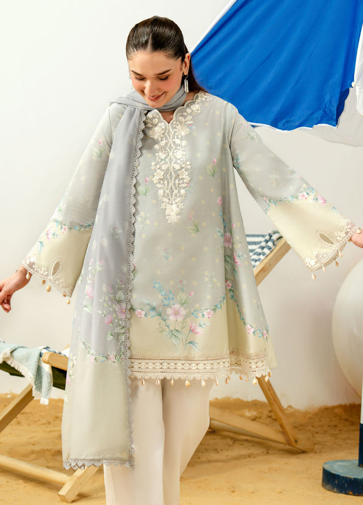 Sundaze by Zarposh Unstitched Printed Lawn 3 Piece Suit ZR26USL Nivara - Festive Collection