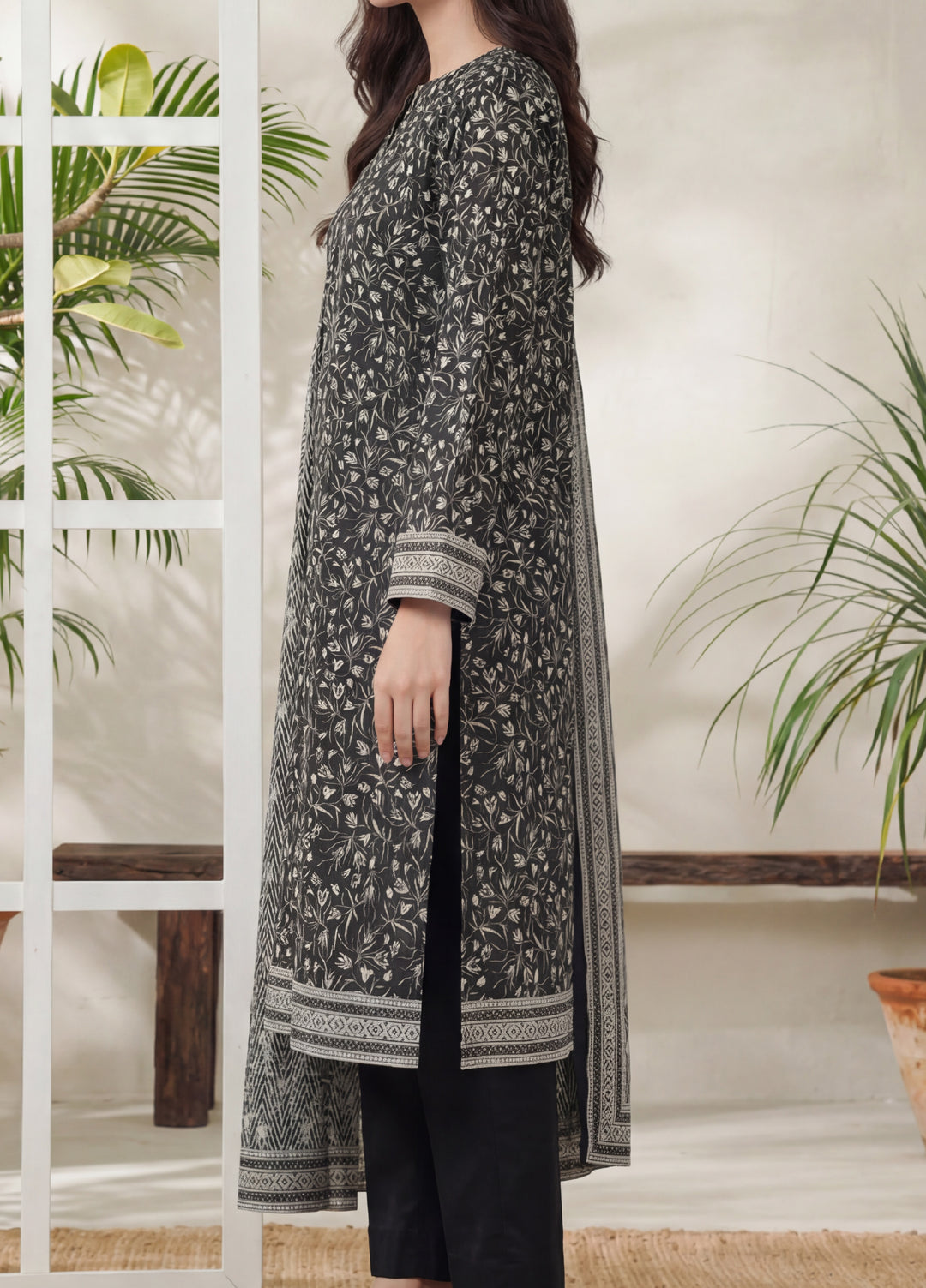 Daman by VS Textiles Unstitched Printed Lawn 3 Piece Suit VS26UDL D-15 843 - Casual Collection