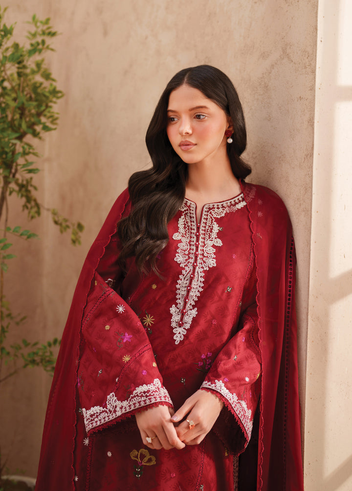 Iznik Unstitched Embroidered Lawn 3 Piece Suit IZ26ULE EL-02 - Eid Collection