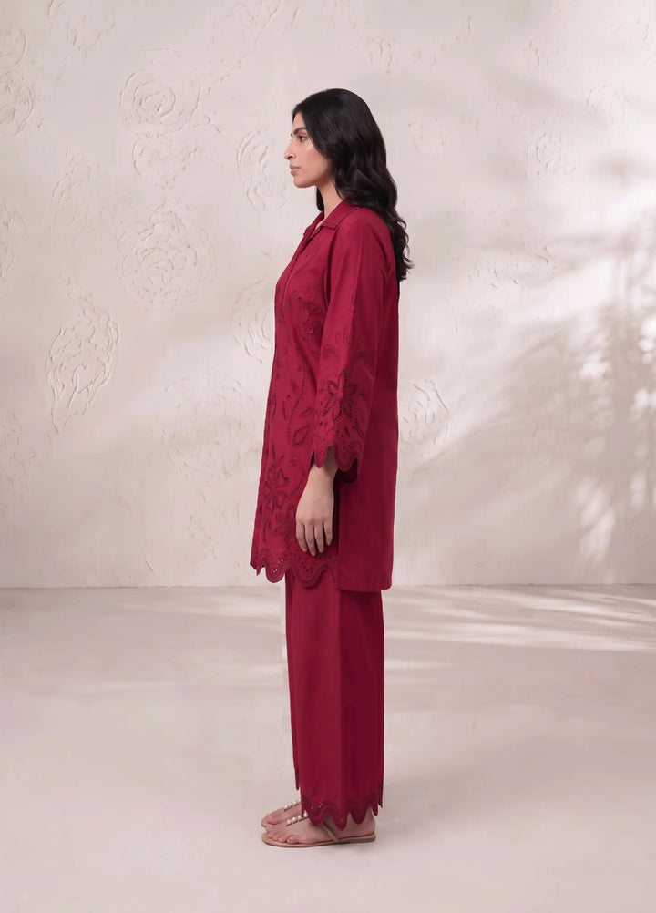 Scherezade Women RTW Embroidered Lawn Cotton 3 Piece Suit ZYRA - Casual Collection