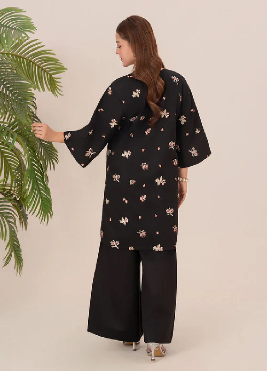 The Basic by Chandan Nagri Women Pret Co Ord Set Lawn Solids 2 Piece Lira - Summer Collection