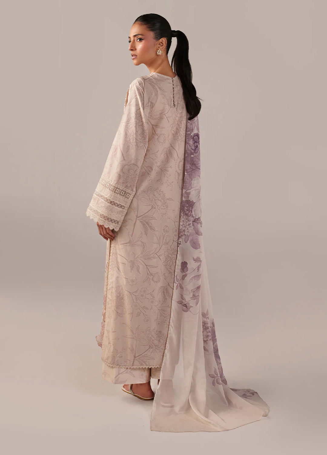 Iznik Unstitched Embroidered Lawn 3 Piece Suit IZ26US SS-01 - Summer Collection