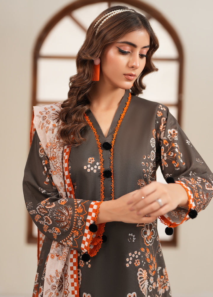 Salina by Regalia Textile Unstitched Printed Lawn 3 Piece Suit RG26DPS D-8 - Summer Collection