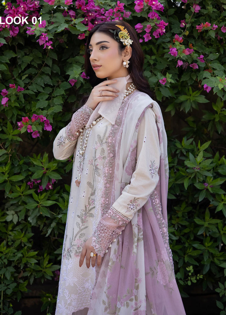 Inara by Javairia Women RTW Embroidered Lawn 3 Piece Suit IN26PJF Noori - Festive Collection