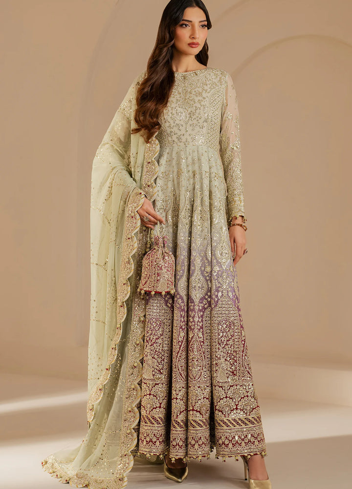 Jazmin Unstitched Chiffon Embroidered Suits 3 Piece JZ25CF JZ-WF25-01 - Festive Collection