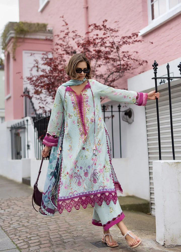 Sobia Nazir Prints Unstitched Embroidered Lawn 3 Piece Suit SN26UPL D-07A - Summer Collection