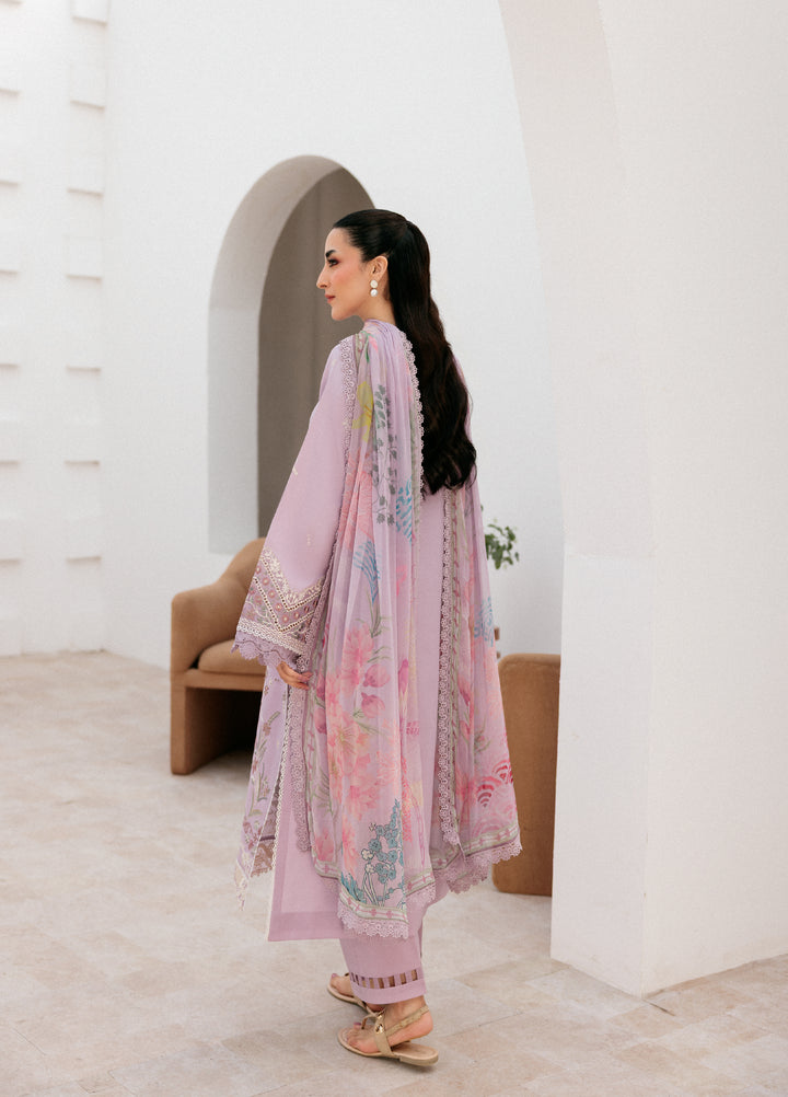 Zync by Florent Untitched Lawn Embroidered 3 Piece Suit FL26UZ FZ-3B - Summer Collection