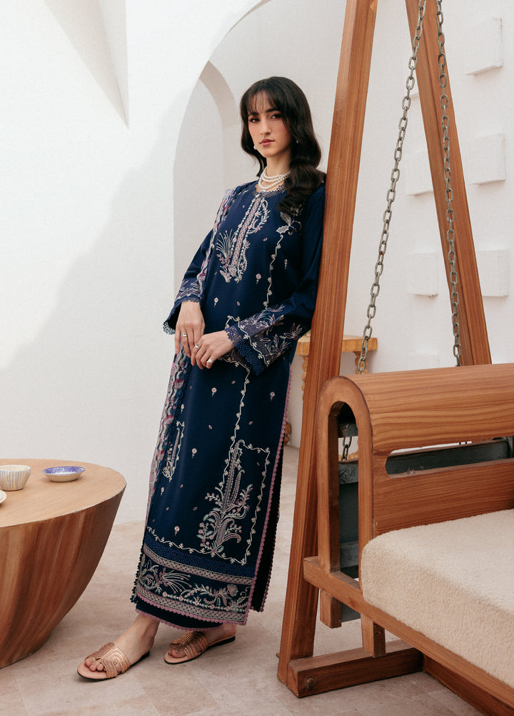 Zync by Florent Untitched Lawn Embroidered 3 Piece Suit FL26UZ FZ-5A - Summer Collection