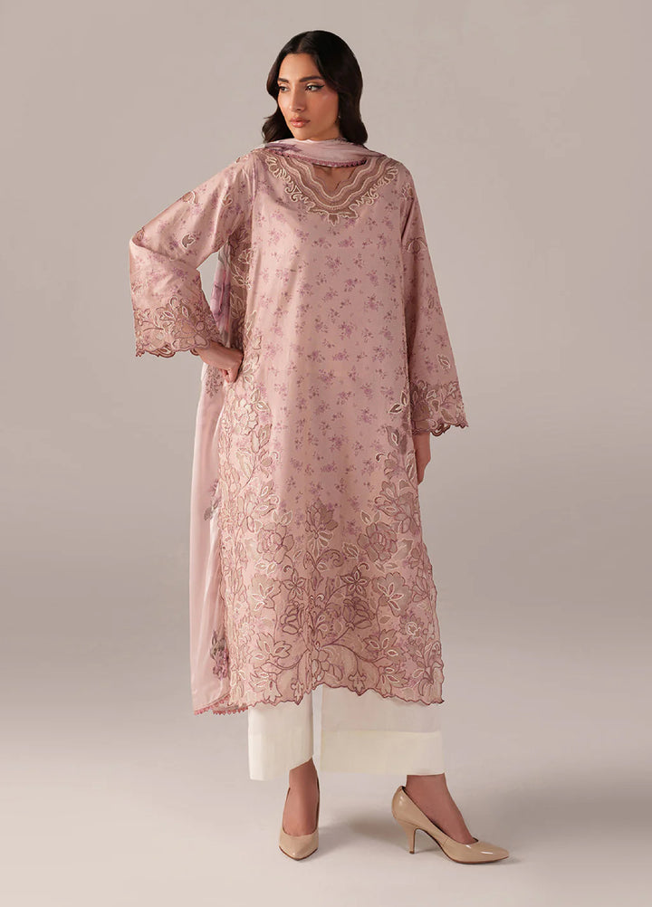 Iznik Unstitched Embroidered Lawn 3 Piece Suit IZ26US SS-05 - Summer Collection