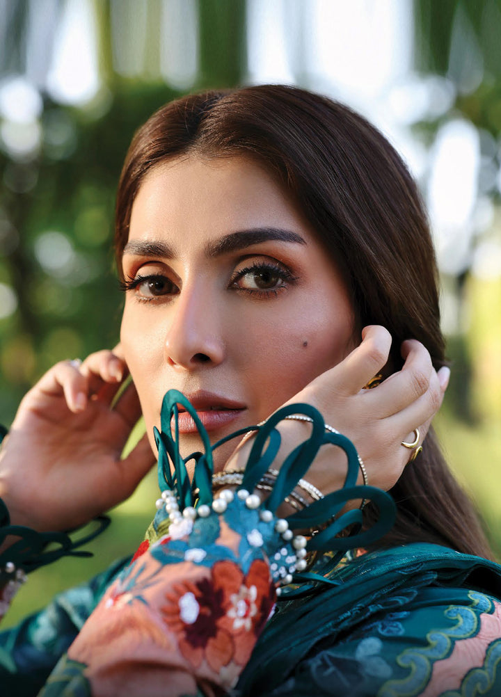 A-Lawn by Afrozeh Unstitched Embroidered Lawn 3 Piece Suit AF26UAL Daliya FWU-0067-3PO - Eid Collection