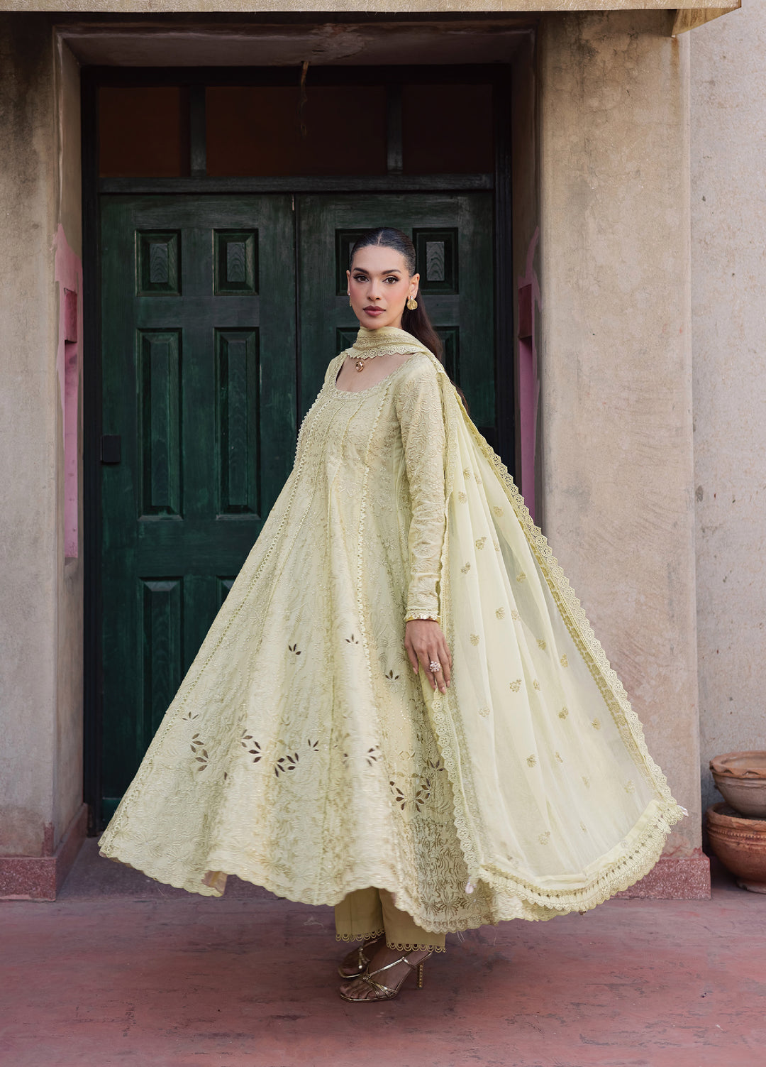 Celia by Zarposh Unstitched Embroidered Luxury Lawn 3 Piece Suit ZR26UCL ELVIA - Festive Collection