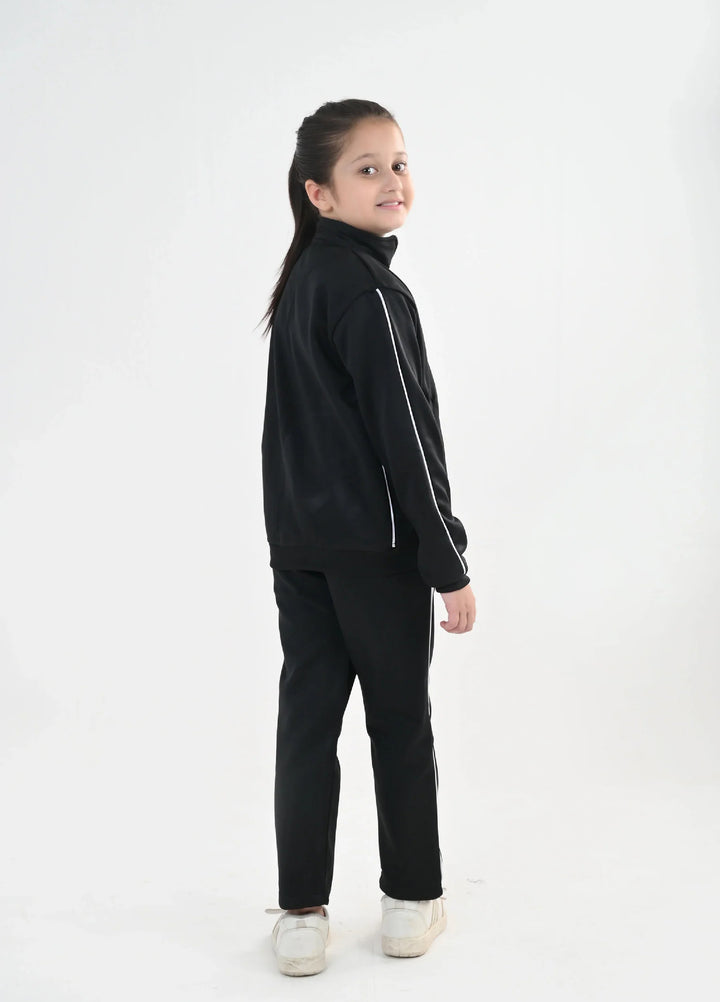 IQ Exclusive Kids Track Suit Fleece 2 PieceShadow Line Tracksuit-Unisex Kids - Winter Collection