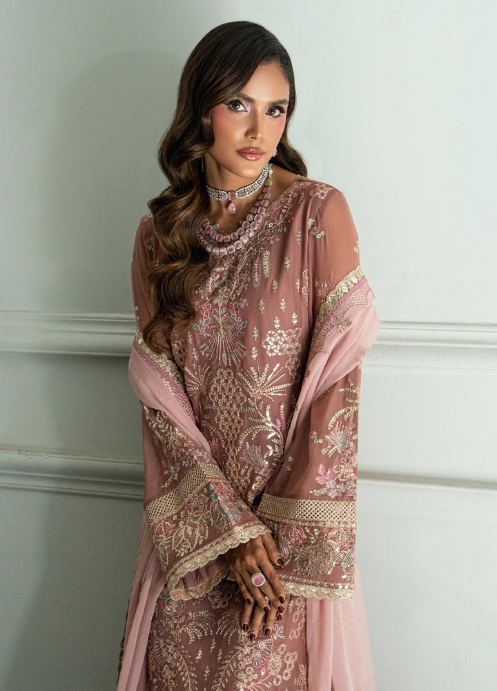 Maison d'or by Sahane Unstitched Embroidered Chiffon 3 Piece Suit CT-27007 MELLONY - Festive Collection