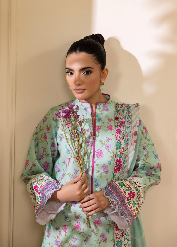 Nissa by RajBari Unstitched Printed Lawn 3 Piece Suit RB26ULN D-09 - Casual Collection